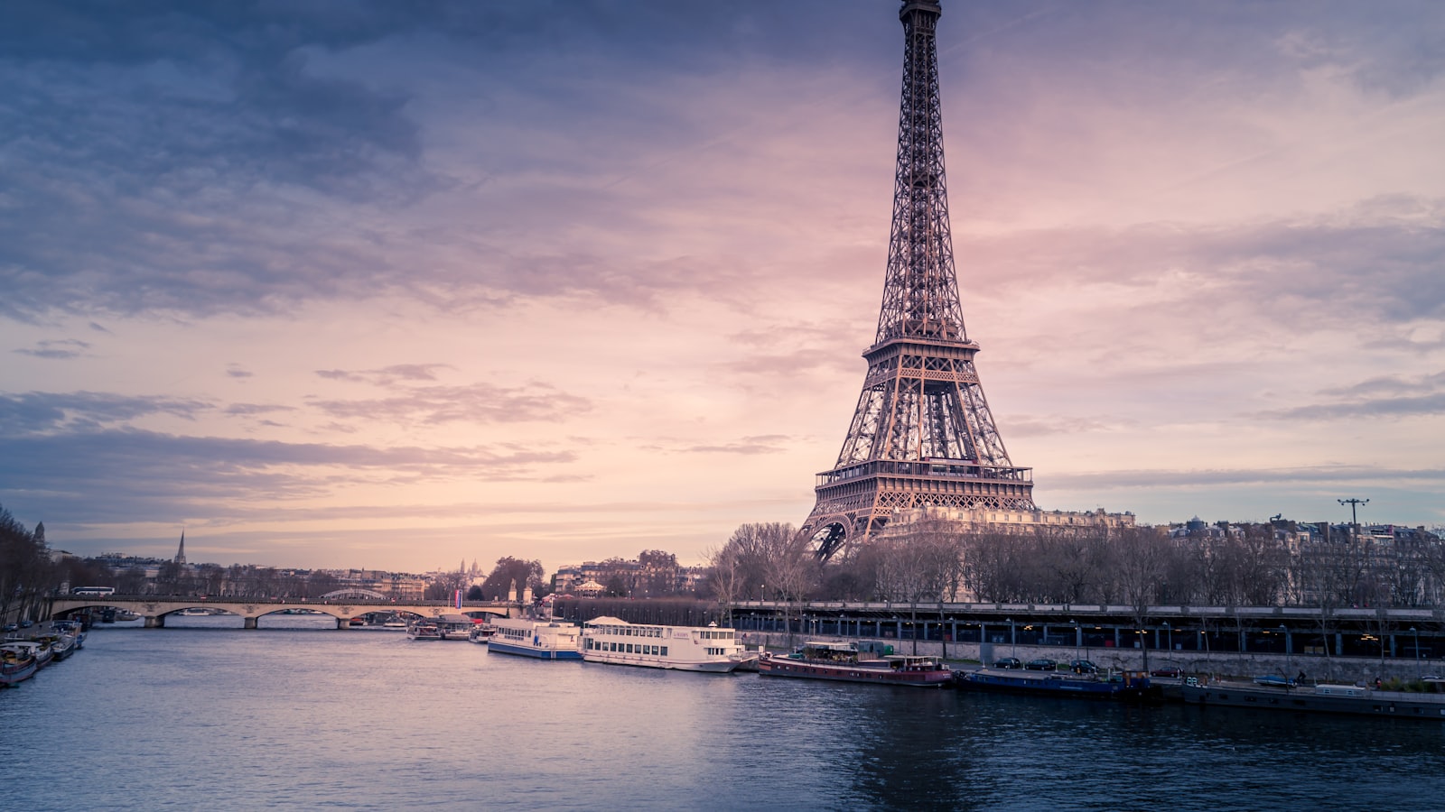 The Eiffel Tower at sunrise - P2P lending taxation for French investors.